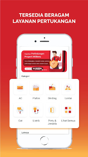 Android application GO-MANDOR screenshort