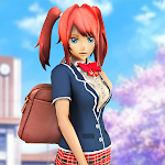 Cover Image of Descargar Anime High School Girls- Sakura Simulator Games 3D 1.0.5 APK