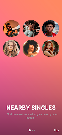 Android application ONDATING - Meet new people. screenshort