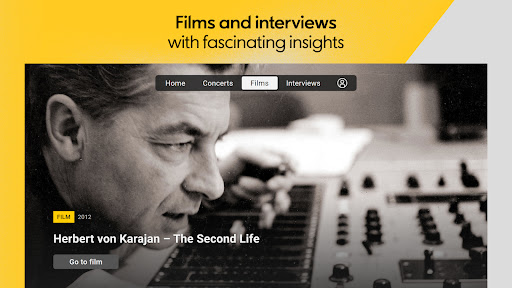 Screenshot of Berliner Philharmoniker