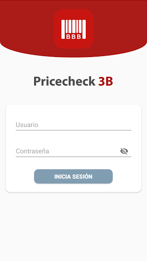 Android application Pricecheck 3B screenshort