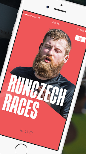Android application RunCzech screenshort