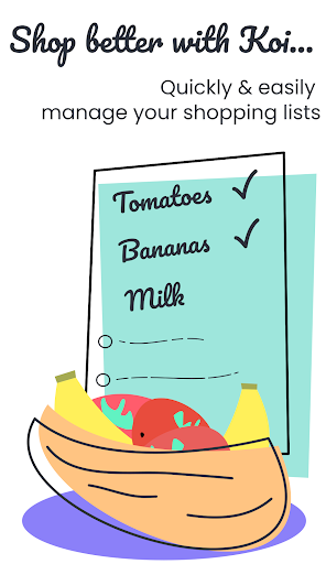 Android application Koi Shopping screenshort