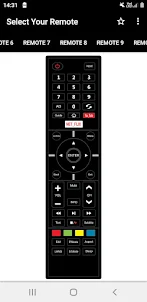 Seiki TV Remote