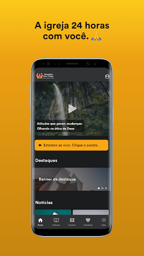 Android application IEMNT.MinistérioNovotempo.app screenshort
