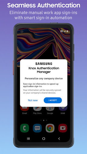 Screenshot of Knox Authentication Manager