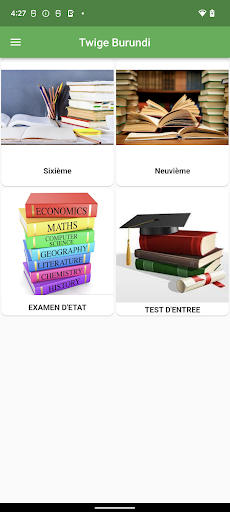 Android application Twige Burundi screenshort