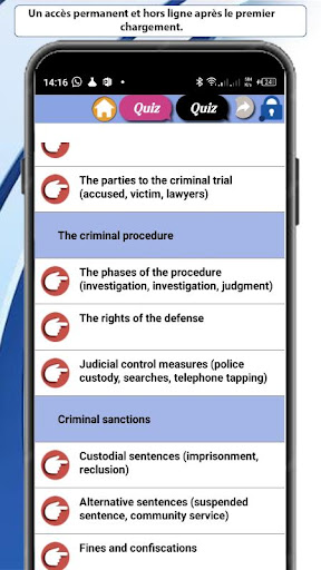 Learn Criminal Law Screen 3