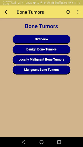 Musculoskeletal X-ray App Screen 2