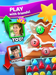 Frozen Frenzy Mania  -  Match 3