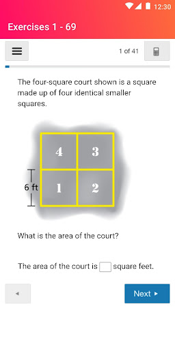 Big Ideas Math Homework App Screen 3