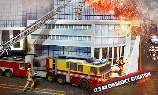 City Rescue Fire Truck Games screenshots 1