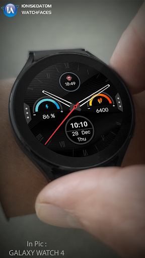 Android application IA103 Classic Analog Watchface screenshort