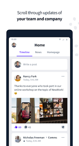 Starting Point Intranet ekran görüntüsü