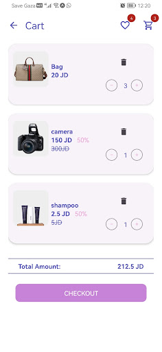 Android application Sallatiy Stores screenshort