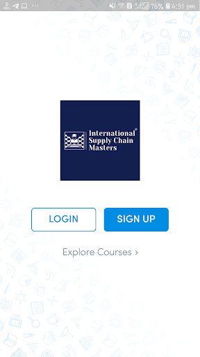 Android application ISCMasters screenshort