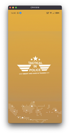 Android application Siswa TIP (Tactical In Police) screenshort