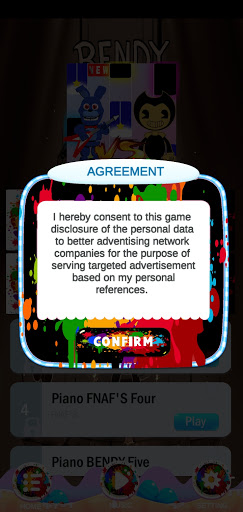 Bendys VS Fred PIANO TILES