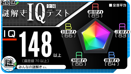 50,000問 × 謎解きIQテスト ／ だんなの謎解き