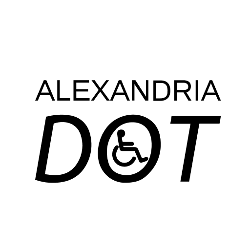 Alexandria DOT Paratransit logo
