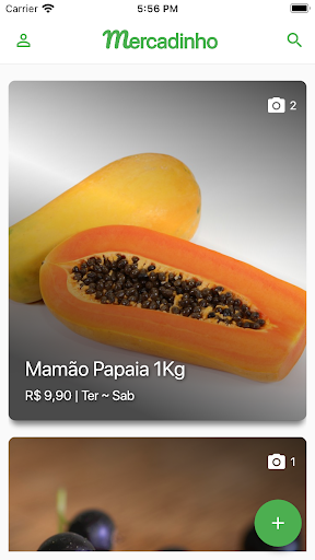 Android application O Mercadinho - Vila Velha screenshort