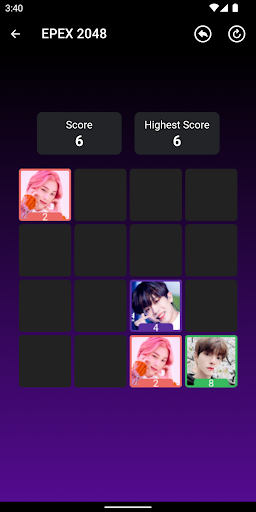 EPEX 2048 Game Screen 3
