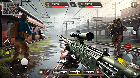 Download & Play Gun Strike:Offline Shooting 3D on PC & Mac