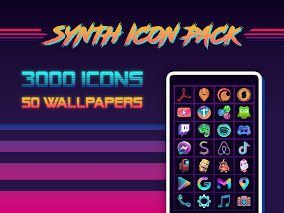 SYNTH Icon Pack v2.3.9 MOD APK 1