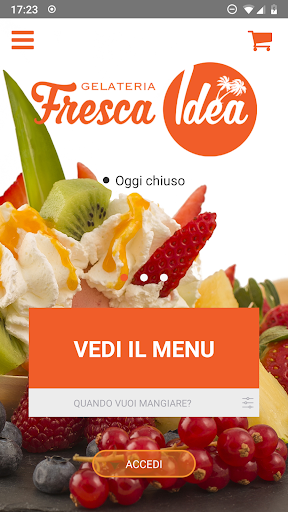 Android application Gelateria Fresca Idea screenshort