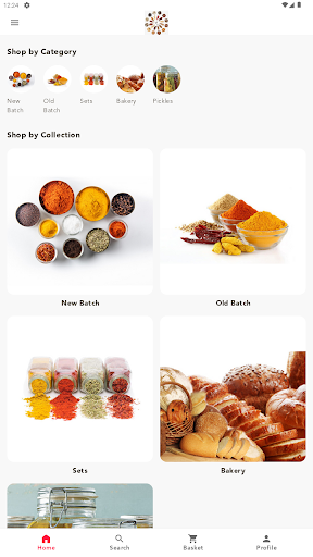 Android application Khodmoni Baker screenshort