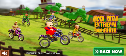 Android application Motu Patlu Extreme Rush Rider screenshort