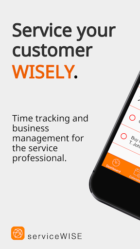 Android application serviceWISE screenshort
