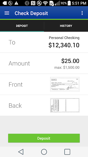 Orlando Credit Union Screen 2