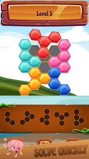 Hexa Jigsaw Quest: Puzzle Game Screen 2