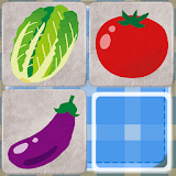 Vegetables slide puzzle icon