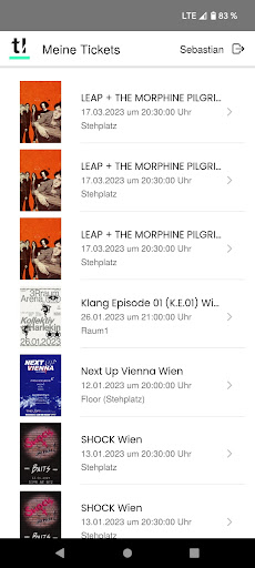 ticketladen.at Screen 2