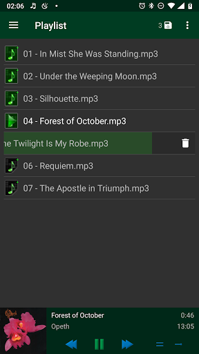 Samba Network Music Player Screen 3