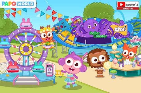Papo Town: Amusement Park Mod/Apk 2.0.5 (unlimited money)download 1