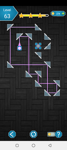 Laser Reflecting Puzzle - Screenshot 1