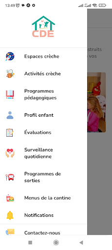Android application Chemins de l'enfance screenshort