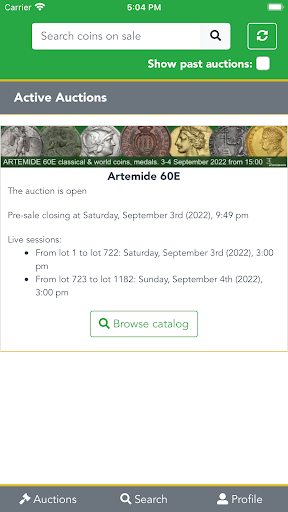 Artemide Aste Mobile Screenshot 1 - AppWisp.com