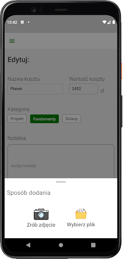InvestCalc Screen 2