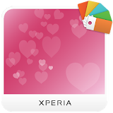 XPERIA™ Pink Hearts Theme icon