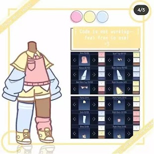 Outfit Ideas Gacha Club Screenshot