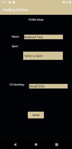 CU Athlete Screen 2