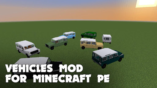 Vehicles Mod for Minecraft PE