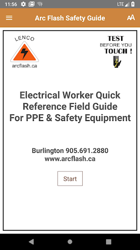 Android application Electrical Worker Field Guide screenshort