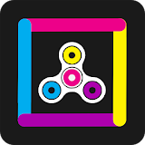 Color Fidget Spinner Switch icon