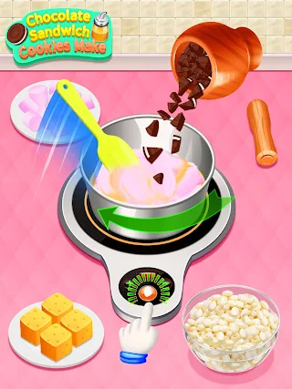 Chocolate Sandwich Cookies Mak - Screenshot 3
