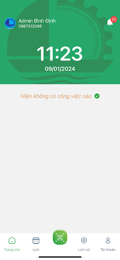 Android application NBC Trace Bình Định screenshort